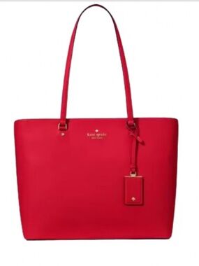 NWOT Kate Spade Outlet PERFECT TOTE Ruby Red